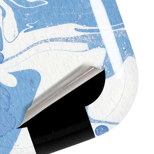 Marbleized Blue Galaxy Buds Pro Skin