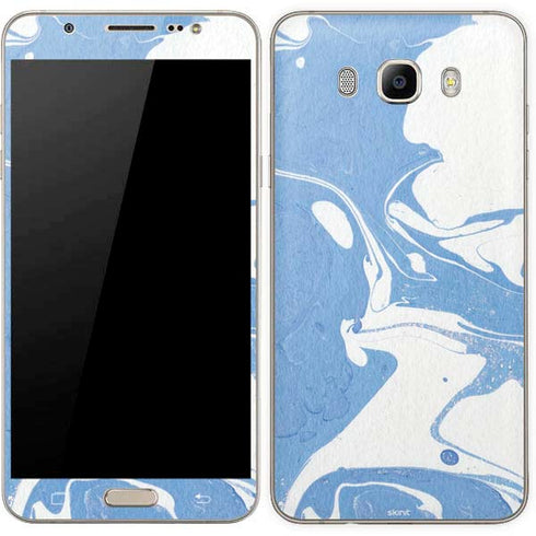 Marbleized Blue Galaxy J7 Skin
