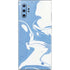 Marbleized Blue Galaxy Note 10 Plus Skin