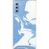 Marbleized Blue Galaxy Note 10 Skin
