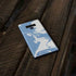 Marbleized Blue Galaxy Note 9 Skin
