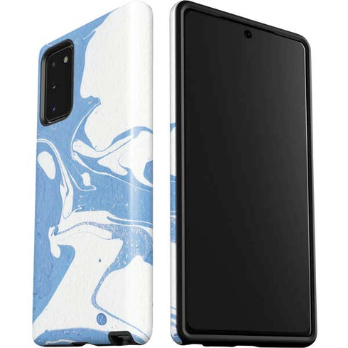 Marbleized Blue Galaxy Note20 5G Pro Case