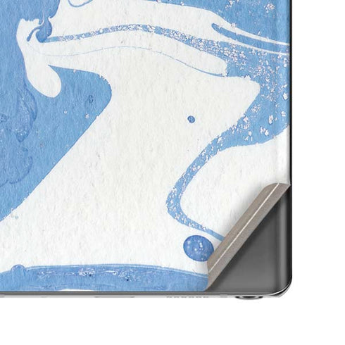 Marbleized Blue Galaxy Note20 5G Skin