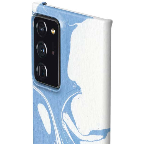Marbleized Blue Galaxy Note20 Ultra 5G Lite Case