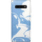 Marbleized Blue Galaxy S10 Plus Skin