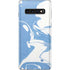 Marbleized Blue Galaxy S10 Skin