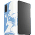 Marbleized Blue Galaxy S20 Lite Case