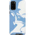 Marbleized Blue Galaxy S20 Pro Case