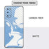 Marbleized Blue Galaxy S20 Skin