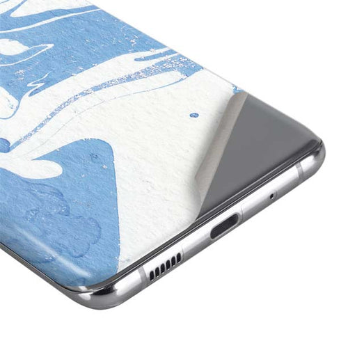 Marbleized Blue Galaxy S20 Ultra 5G Skin