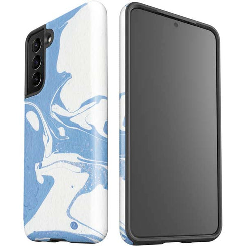 Marbleized Blue Galaxy S21 5G Pro Case