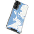 Marbleized Blue Galaxy S21 FE Clear Case