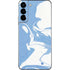 Marbleized Blue Galaxy S22 Plus Skin