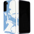 Marbleized Blue Galaxy S22 Pro Case