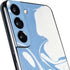 Marbleized Blue Galaxy S22 Skin