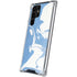 Marbleized Blue Galaxy S22 Ultra Clear Case