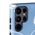 Marbleized Blue Galaxy S22 Ultra Pro Case