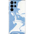 Marbleized Blue Galaxy S22 Ultra Skin