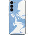 Marbleized Blue Galaxy S23 Plus Skin