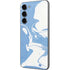 Marbleized Blue Galaxy S23 Plus Skin