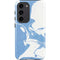 Marbleized Blue Galaxy S23 Pro Case