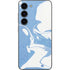 Marbleized Blue Galaxy S23 Skin