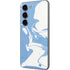 Marbleized Blue Galaxy S23 Skin