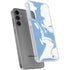 Marbleized Blue Galaxy S24 Plus Clear Case