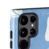 Marbleized Blue Galaxy S24 Ultra Impact Case