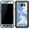 Marbleized Blue Galaxy S7 Active Skin