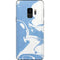 Marbleized Blue Galaxy S9 Skin