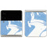 Marbleized Blue Galaxy Z Flip3 5G Skin