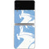 Marbleized Blue Galaxy Z Flip3 5G Skin