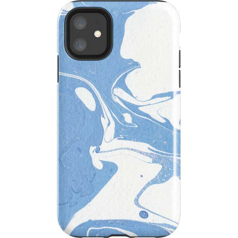 Marbleized Blue iPhone 11 Impact Case