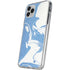 Marbleized Blue iPhone 11 Pro Clear Case