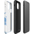 Marbleized Blue iPhone 11 Pro Max Impact Case