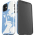 Marbleized Blue iPhone 12 Mini Impact Case