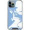 Marbleized Blue iPhone 12 Pro Clear Case