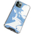 Marbleized Blue iPhone 12 Pro Clear Case