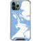 Marbleized Blue iPhone 12 Pro Max Clear Case