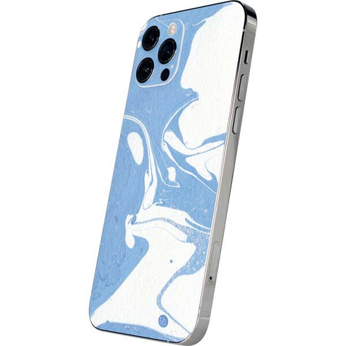 Marbleized Blue iPhone 12 Pro Max Skin