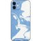 Marbleized Blue iPhone 12 Skin