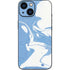 Marbleized Blue iPhone 13 Mini Skin