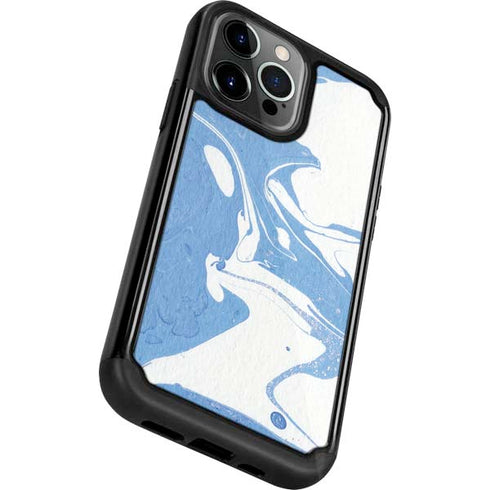 Marbleized Blue iPhone 13 Pro Cargo Case