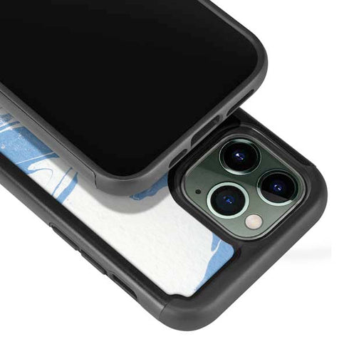 Marbleized Blue iPhone 13 Pro Cargo Case