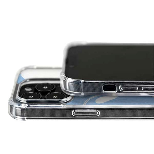 Marbleized Blue iPhone 15 Pro MagSafe Case