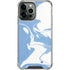 Marbleized Blue iPhone 14 Pro Max Clear Case