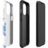 Marbleized Blue iPhone 15 Pro Max Impact Case