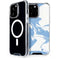Marbleized Blue iPhone 15 Pro Max MagSafe Case