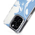 Marbleized Blue iPhone 15 Pro Max MagSafe Case